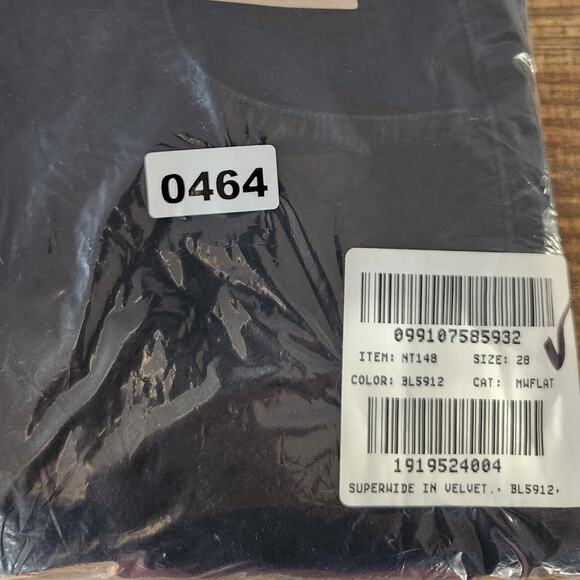 NWT Madewell Superwide-Leg Pants in Velvet Navy Blue 28 - Picture 12 of 12